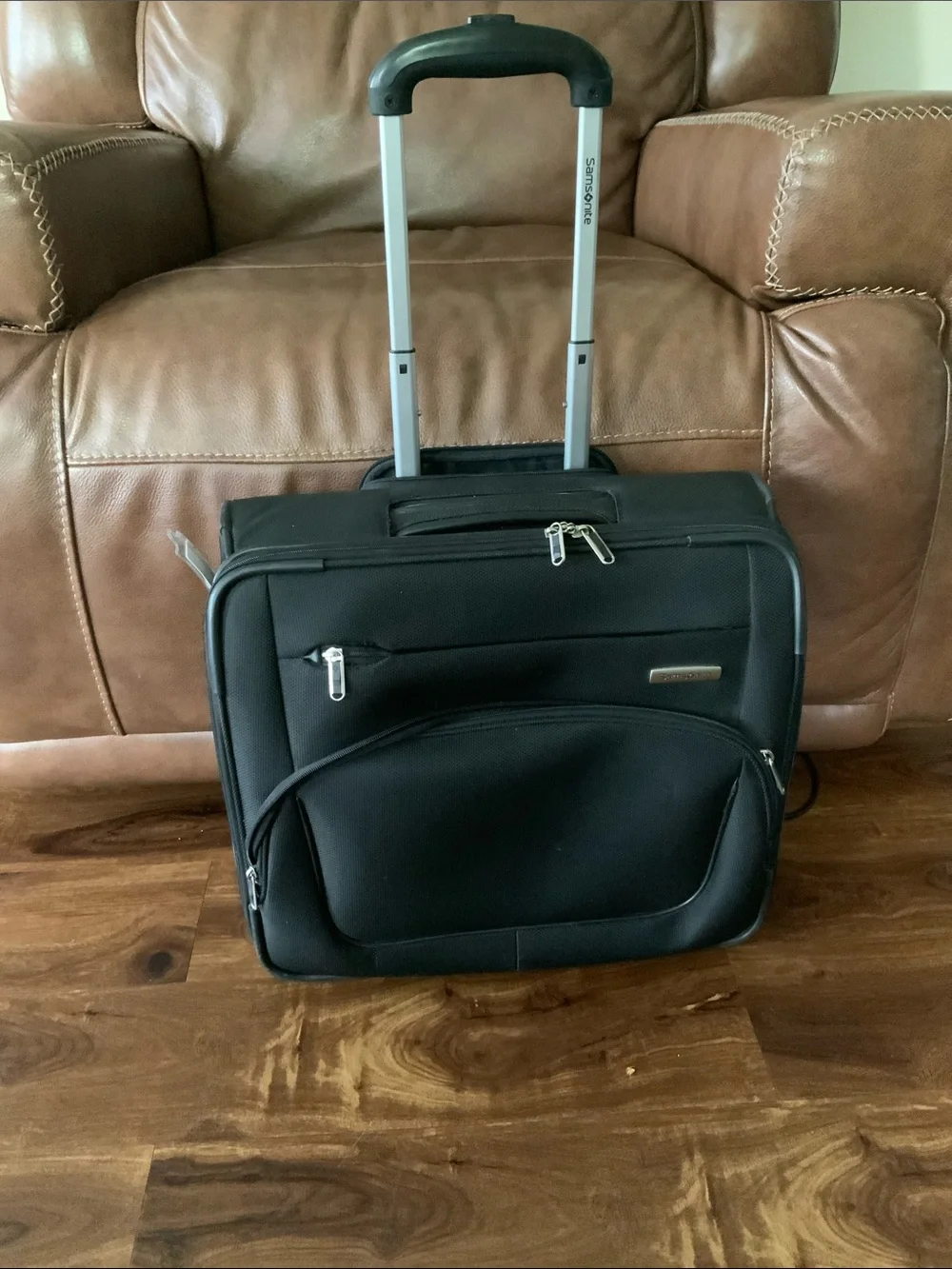 SAMSONITE ROLLING LAPTOP/ garment BAG. Traveling, office etc. 17”X15”X8”.